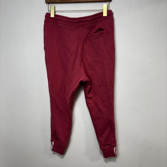 Adidas Jogger Sweatpants Pink Solid Pull On Athletic Tapered Drawstring Active S - Picture 5 of 6